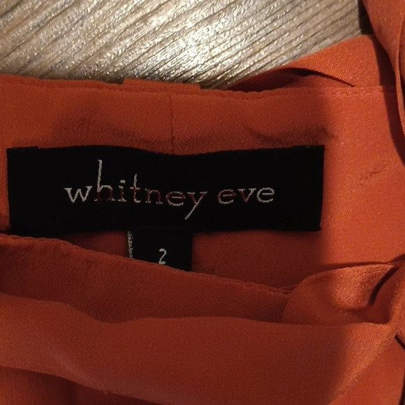 Whitney Eve Rust Orange Wide Leg High Waisted Trousers A6 - Picture 4 of 6